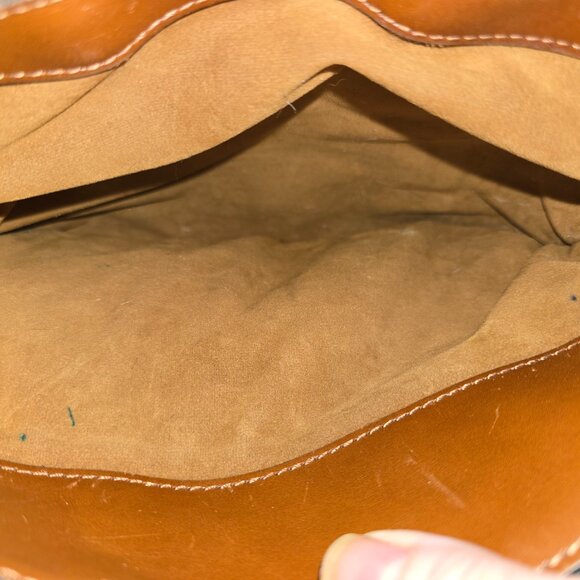 Patricia Nash Italian Leather Watercolor Butterfly Curry Tote & Fossil Wallet - Picture 9 of 16